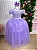 Vestido Enjoy Longo Laura Lilas Rendado - Imagem 3