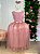 Vestido Infantil Enjoy Longo Regata Rosê - Imagem 2