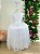 Vestido Infantil Enjoy Longo Regata Branco - Imagem 2