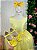 Vestido Infantil Enjoy Longo Regata Amarelo - Imagem 3