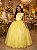 Vestido Infantil Enjoy Longo Regata Amarelo - Imagem 1