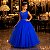 Vestido Enjoy Longo Regata Azul Royal - Imagem 2