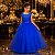 Vestido Enjoy Longo Regata Azul Royal - Imagem 1