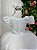 Vestido Enjoy Longo Branco Babadinho - Imagem 6