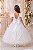 Vestido Enjoy Longo Branco Babadinho - Imagem 2
