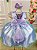 Vestido Tematico da Ysa Ariel - Pequena Sereia Realeza - Imagem 4