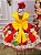 Vestido Infantil Temáticos da Gigi Magali Amarelo e Vermelho - Imagem 4
