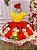 Vestido Infantil Temáticos da Gigi Magali Amarelo e Vermelho - Imagem 1