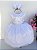 Vestido Infantil Enjoy Bebê Amber Branco - Imagem 1
