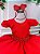 Vestido Belle Fille Jade Vermelho - Imagem 3