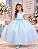 Vestido Giovanella/Giovanela Longo Valentina Azul Bebe - Imagem 1