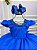 Vestido Belle Fille Eva Azul Royal - Imagem 2