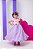 Vestido Bella Child/Fantasia Longa Rapunzel - Imagem 2