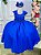 Vestido Giovanella/Giovanela Longo Valentina Azul Royal - Imagem 1