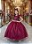 Vestido Marie Longo Amanda Marsala - Imagem 1