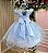 Vestido Marie Jardim Encantado Azul Bebê - Imagem 9