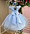 Vestido Marie Jardim Encantado Mel Azul Bebê - Imagem 7