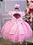 Vestido Infantil Menina Bonita Rosa Juju - Imagem 4