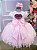 Vestido Infantil Menina Bonita Rosa Bebe Jade - Imagem 4