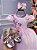 Vestido Infantil Menina Bonita Rosa Bebe Glitter - Imagem 3