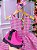 Vestido Banana Club Junino Luxo Arraia Feliz Rosa - Imagem 3
