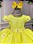 Vestido Marie Jardim Encantado Margaridas Amarelo - Imagem 3
