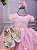 Vestido Marie Jardim Encantado Margaridas Rosa Bebe - Imagem 5