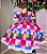 Vestido Marie Junino Arraia do Sertão Luxo - Imagem 4