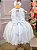 Vestido Vila Lele Jardim Encantado Flora Branco - Imagem 7