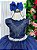 Vestido Marie Longo Larissa Azul Petroleo - Imagem 6