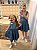 Vestido Bloguerinha Mãe e Filha Nina Jeans - Imagem 2