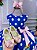 Vestido Tematicos Luxo Galinha Pintadinha Azul e Rosa - Imagem 3