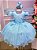 Vestido Vila Lele Jardim das Borboletas Eliana Azul Bebe - Imagem 3
