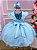 Vestido Vila Lele Jardim das Borboletas Eliana Azul Bebe - Imagem 2