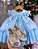 Vestido Vila Lele Jardim das Borboletas Baby Liz Azul Bebe - Imagem 5