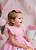 Vestido Temáticos Kids Safari Rosa Bebe - Imagem 3