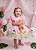 Vestido Temáticos Kids Safari Rosa Bebe - Imagem 1