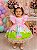 Vestido Temáticos Kids Galinha Pintadinha Rosa Bebe - Imagem 1