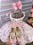 Vestido Giovanella/Giovanela Tres Marias Floral Rosa Bebe Maria - Imagem 4