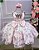 Vestido Giovanella/Giovanela Tres Marias Floral Rosa Bebe Maria - Imagem 8