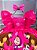 Vestido Temáticos Kids Masha e o Urso Pink/Rosa - Imagem 2