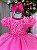 Vestido Menina Bonita Luana Rosa Chiclete - Imagem 3