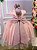 Vestido Juvenil Vila Lele Luiza Rose - Imagem 4