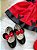 Romper/Vestido Princesa Belli Minnie/Minie Vermelho - Imagem 4