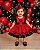 Romper/Vestido Princesa Belli Minnie/Minie Vermelho - Imagem 1