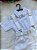 Conjunto Miss Cherry Meninos Social Shorts Ravi Branco - Imagem 3