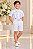 Conjunto Miss Cherry Meninos Social Shorts Ravi Branco - Imagem 1