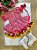 Conjunto Junino Banana Club Luxo Madu Xadrez Vermelho Coração Modelo 2 - Imagem 3
