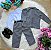 Conjunto Miss Cherry Social Gabriel Terno - Blaizer Cinza - Imagem 5