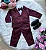 Conjunto Miss Cherry Social Gabriel Terno - Blaizer Marsala - Imagem 3
